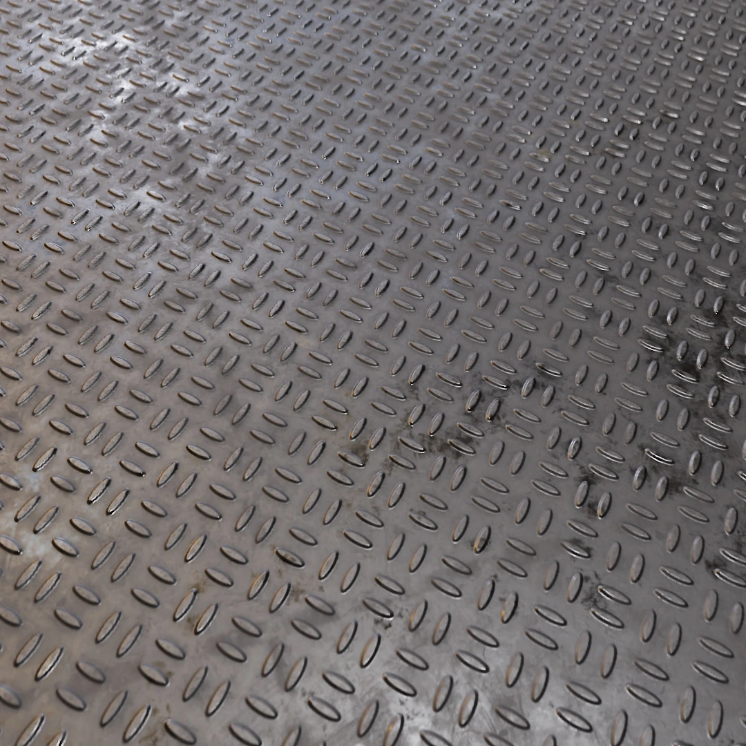 Scratches Steel Tread Plate Texture