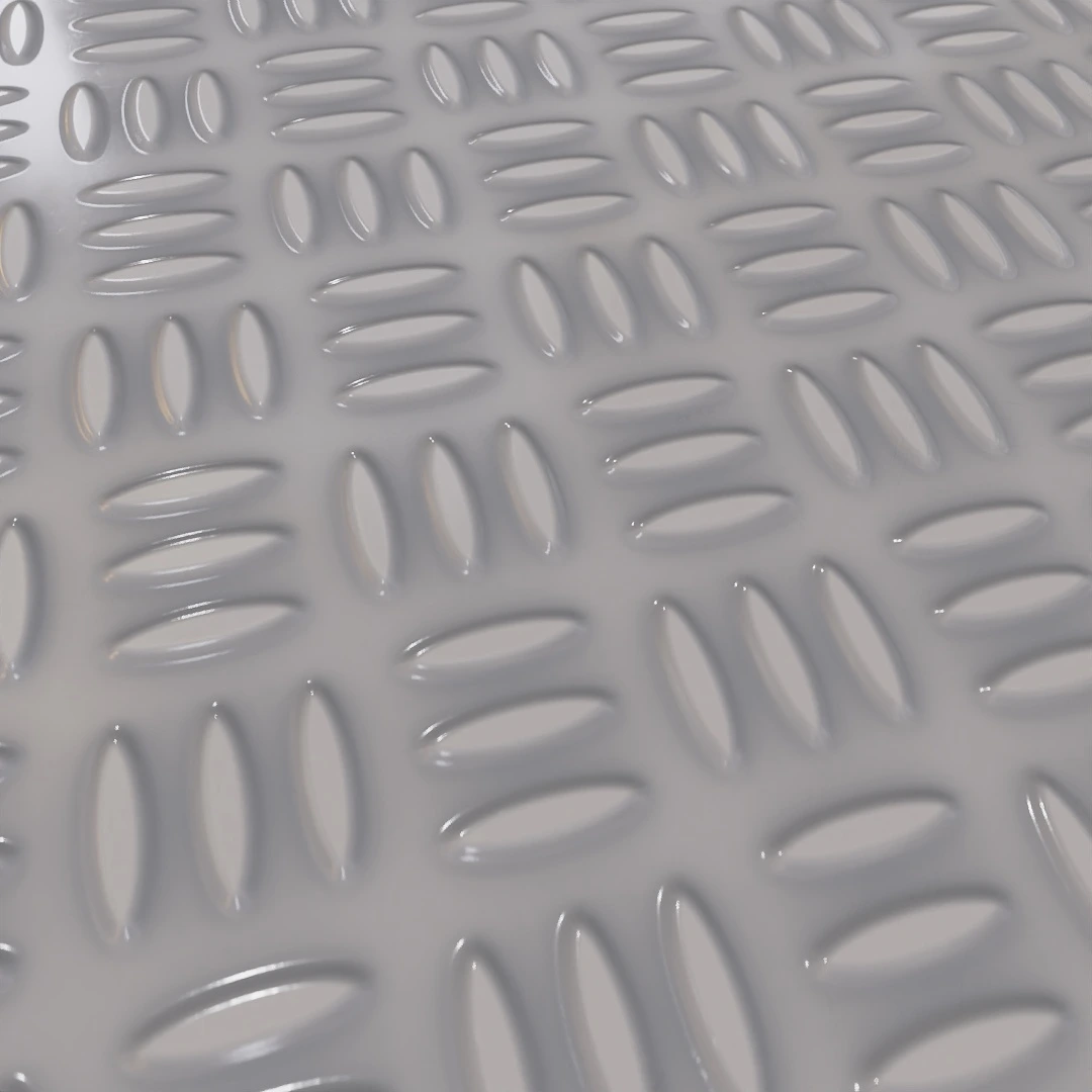 Clean Steel Tread Plate Texture