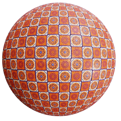 Ornament Tile Texture