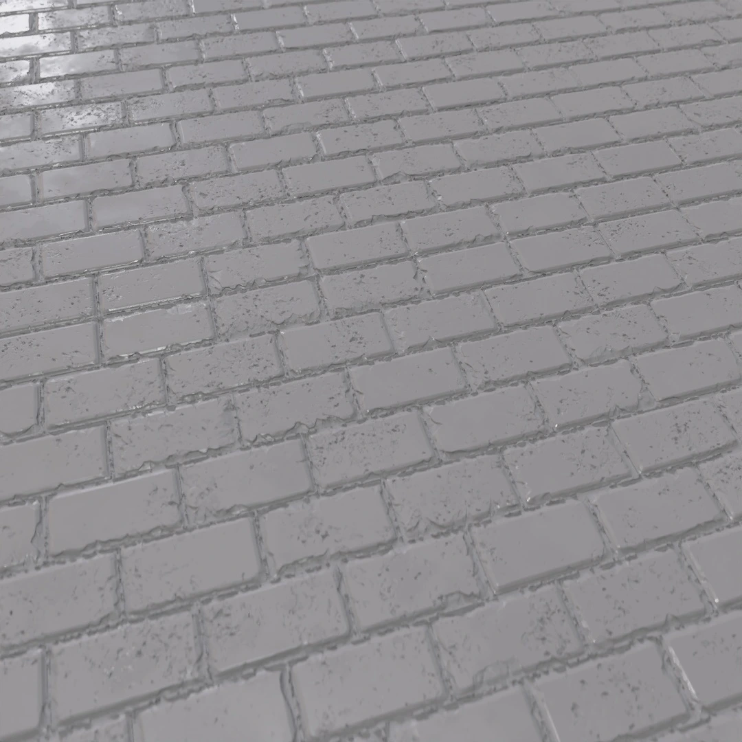 Aged Dark Rough Brick Texture