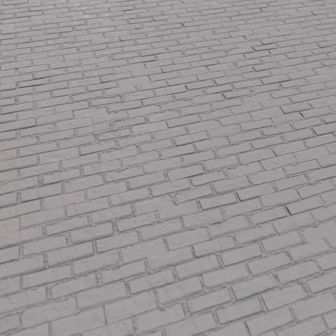 Aged Industrial Brick Facade Texture