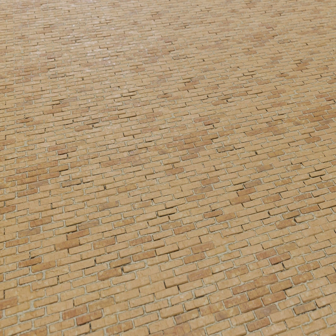 Aged Industrial Brick Facade Texture