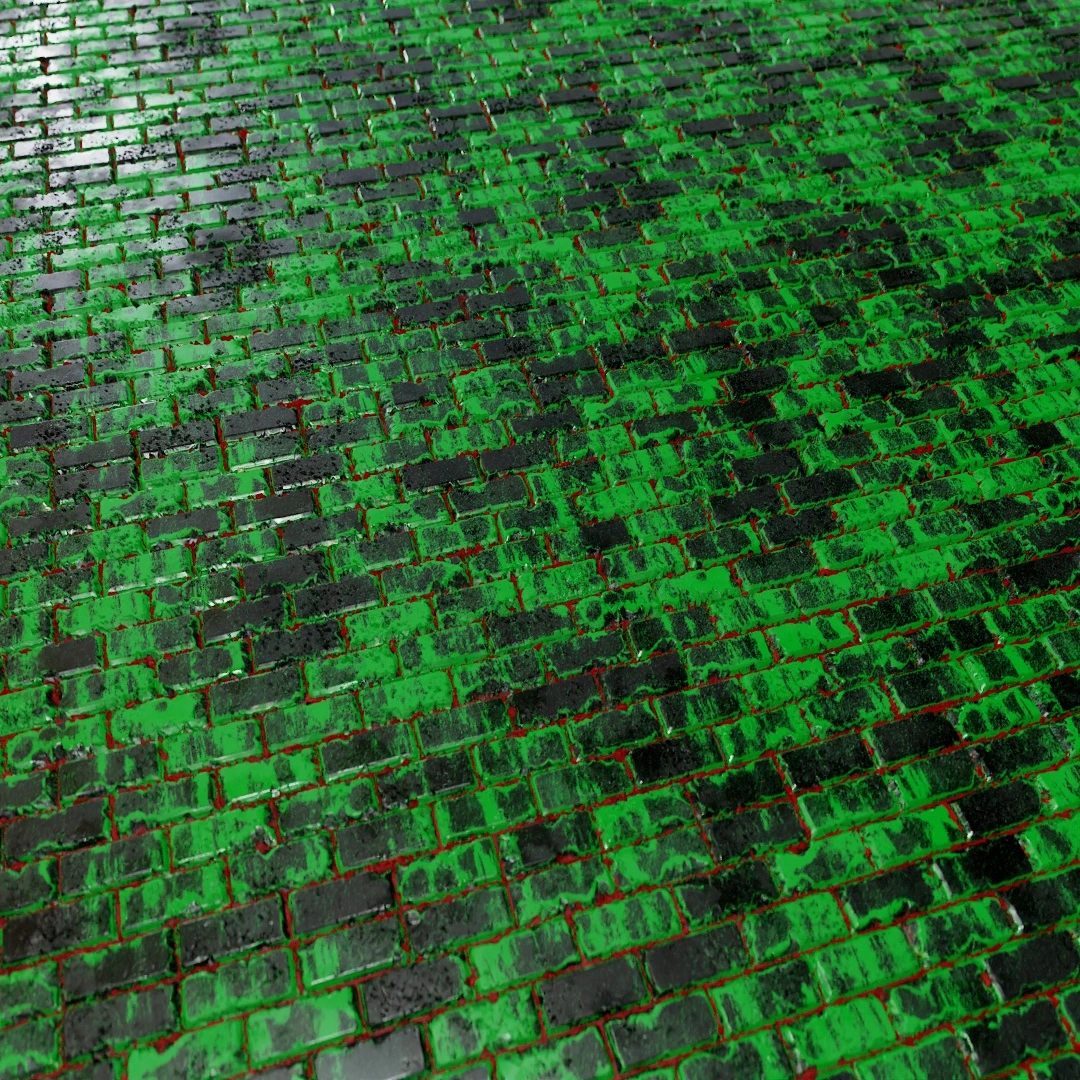 Aged Industrial Brick Wall Texture