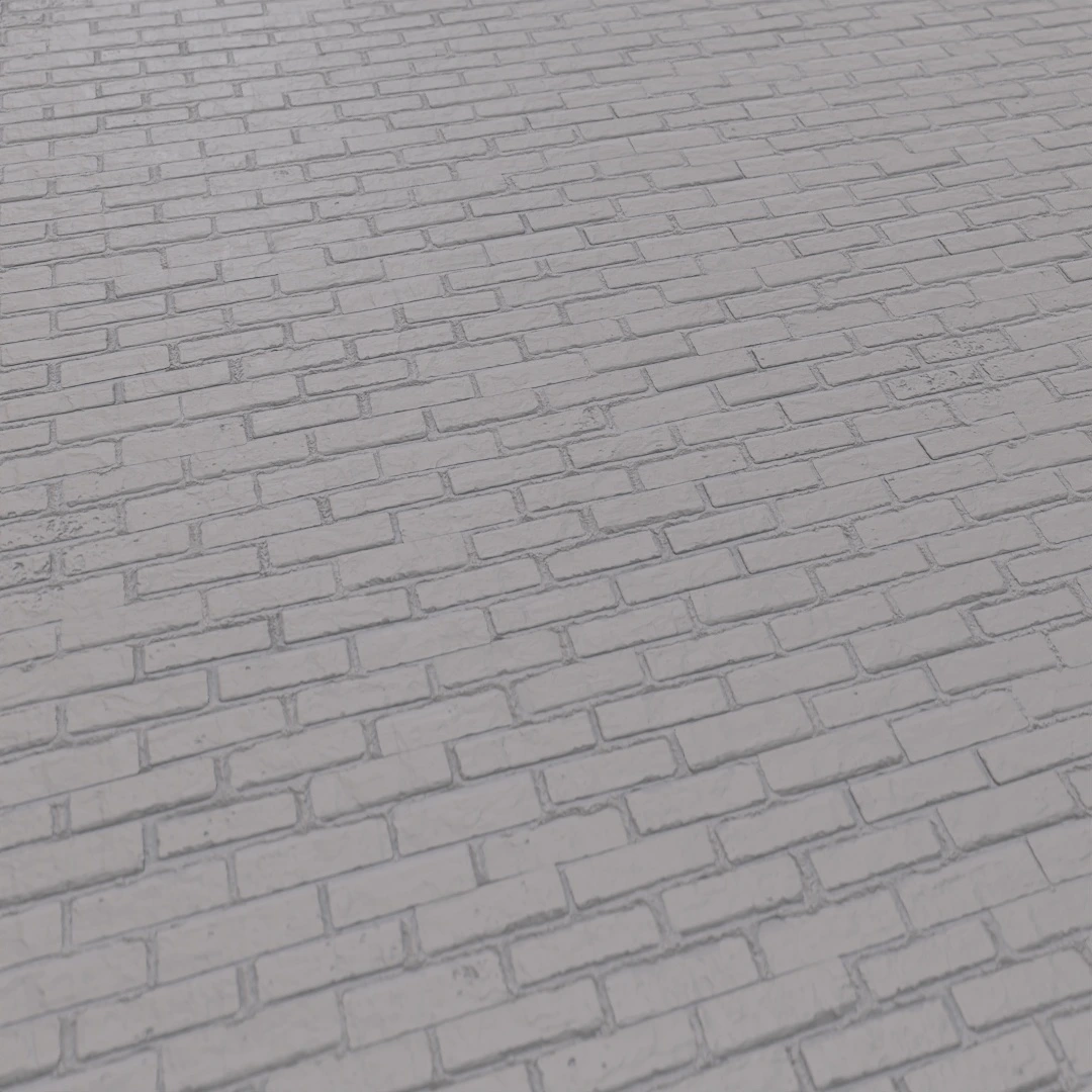 Aged Industrial Brick Wall Texture