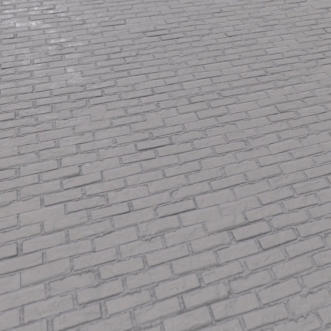 Aged Industrial Brick Wall Texture
