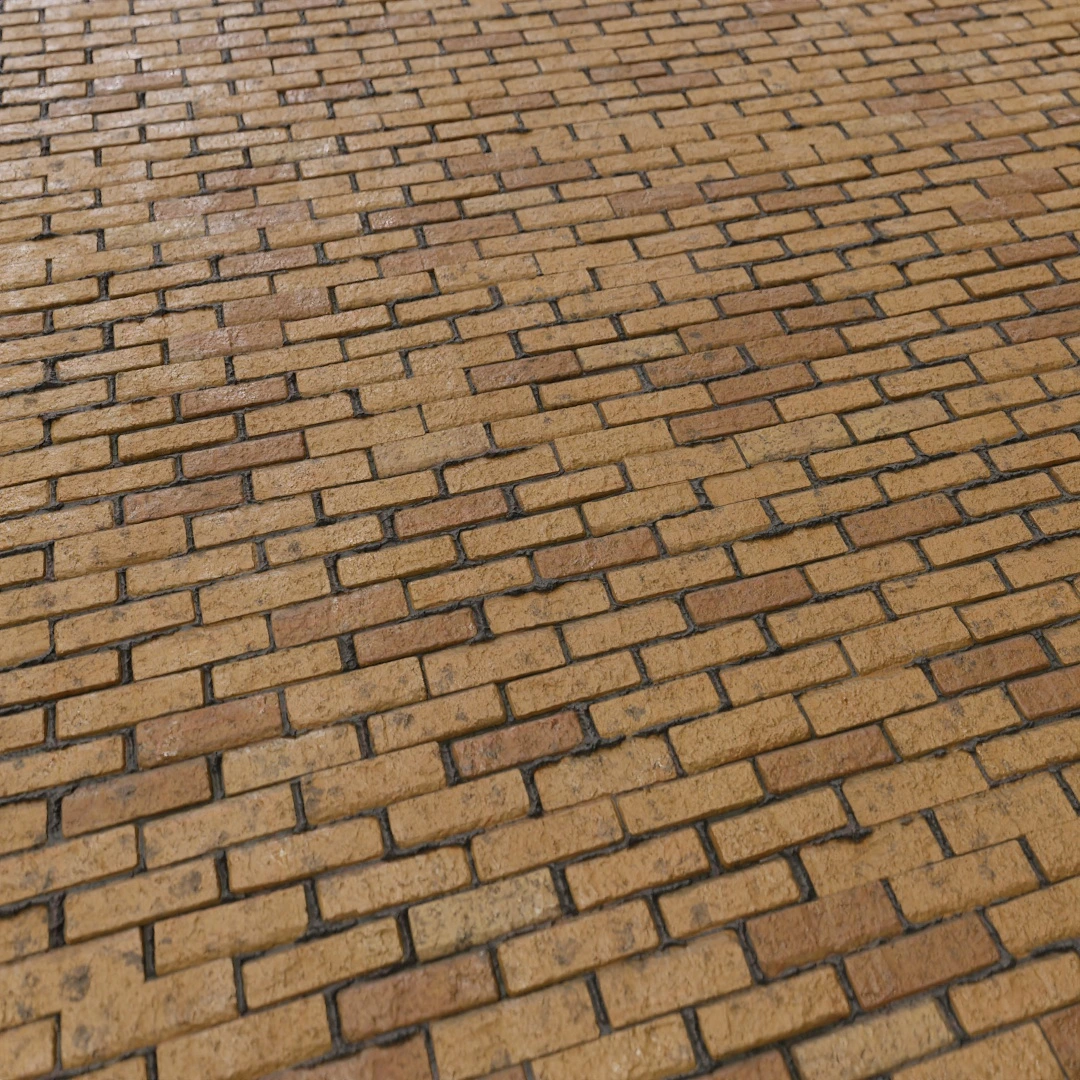 Aged Industrial Brick Wall Texture