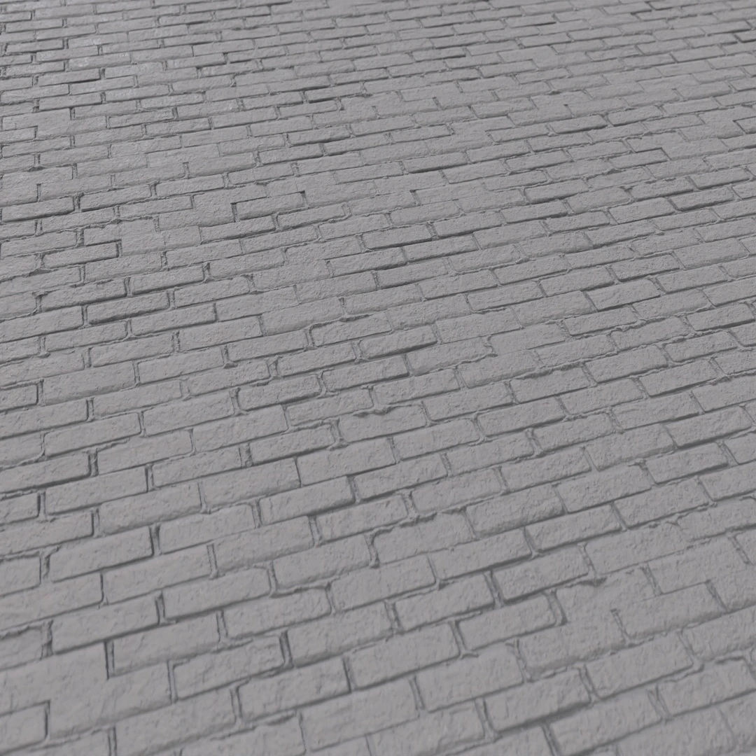 Aged Industrial Brick Wall Texture