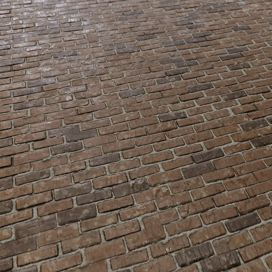 Aged Industrial Rough Brick Texture