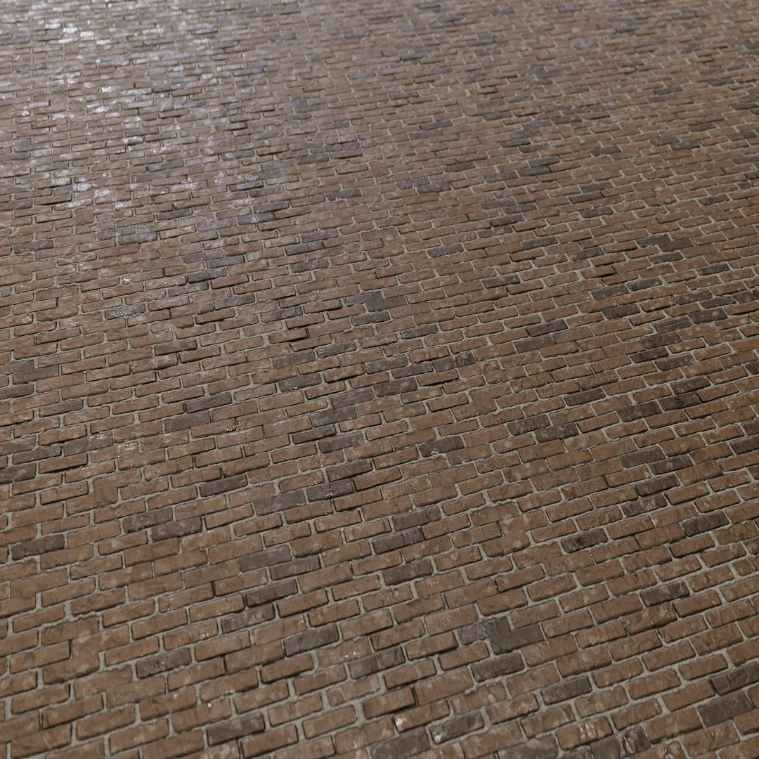 Aged Industrial Rough Brick Texture