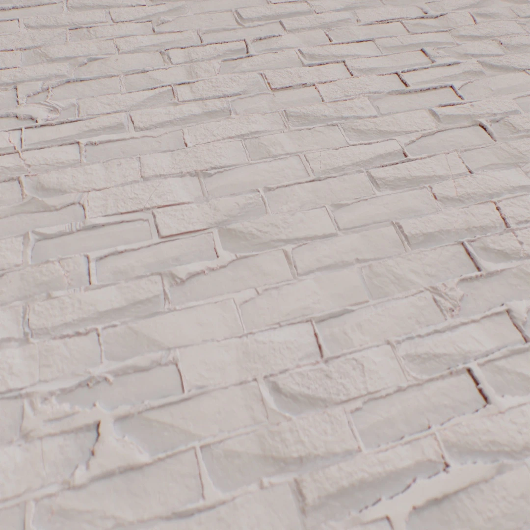 Aged Red Brick Wall Texture