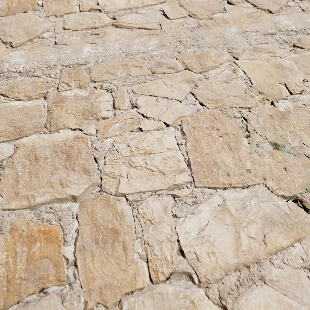 Aged Rough Stone Wall Texture