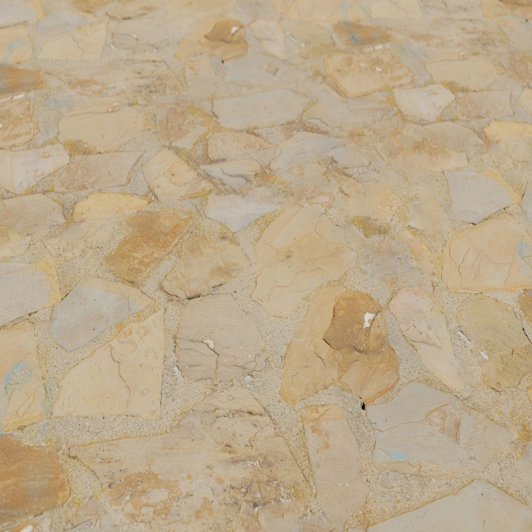 Aged Rough Travertine Stone Texture