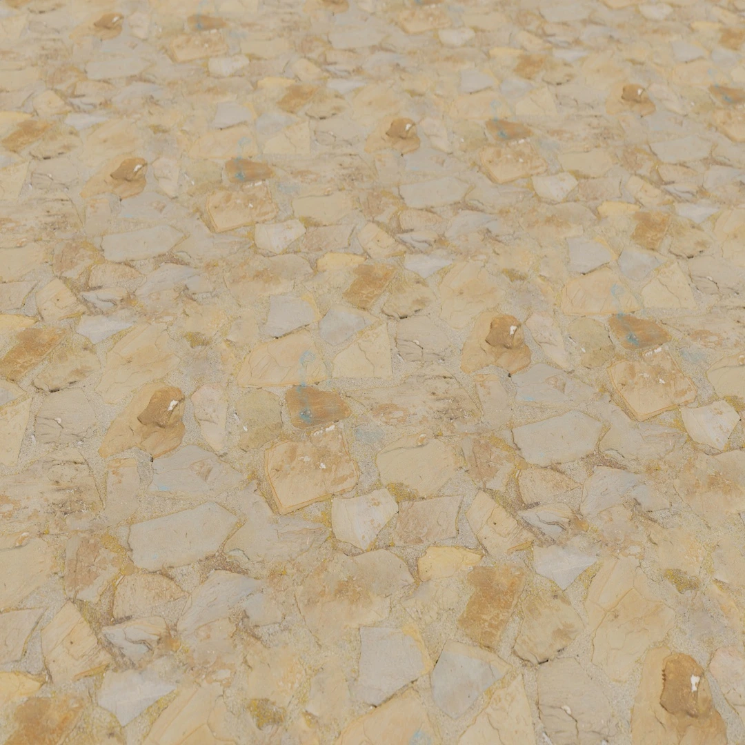 Aged Rough Travertine Stone Texture