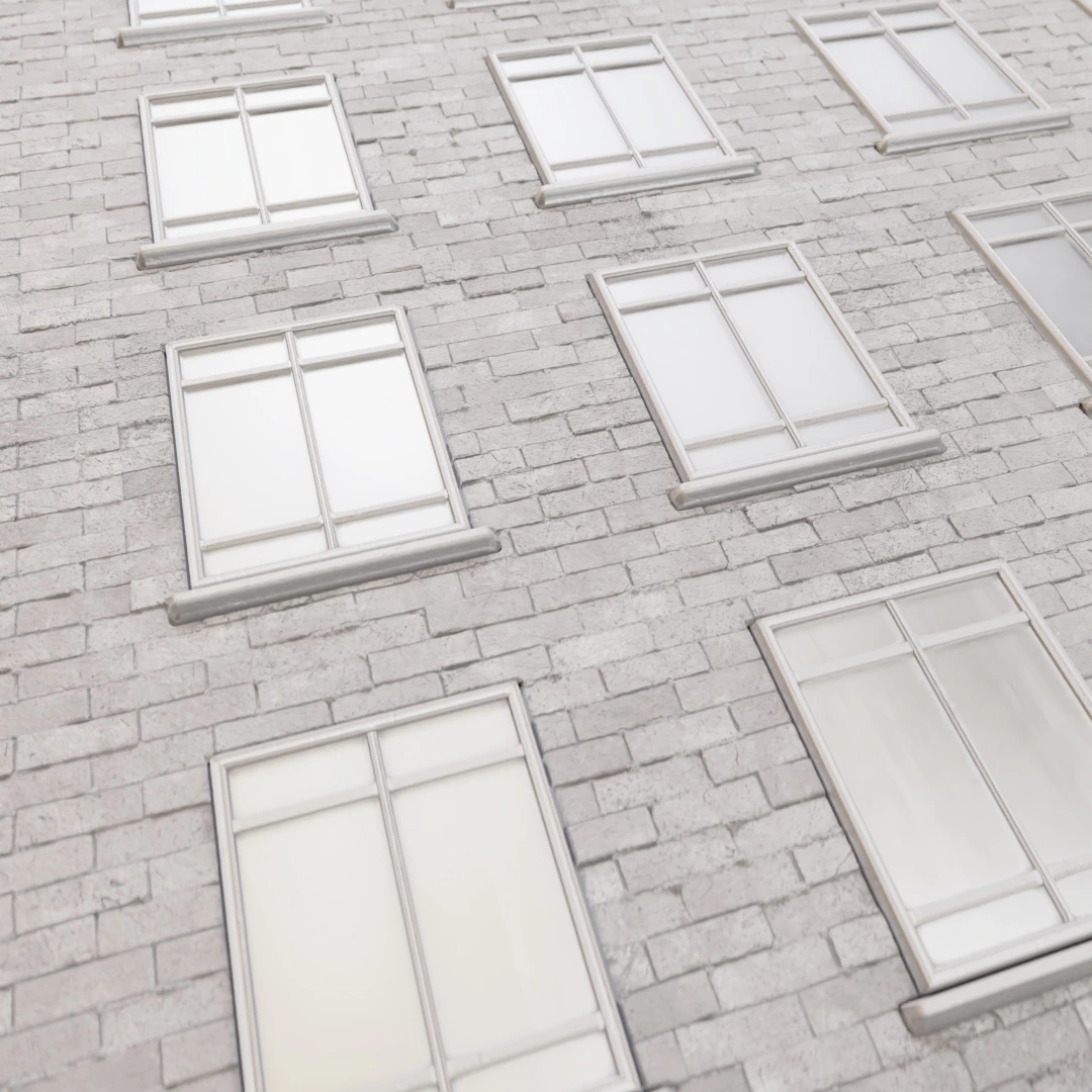 Aged Sandstone Brick Facade Texture