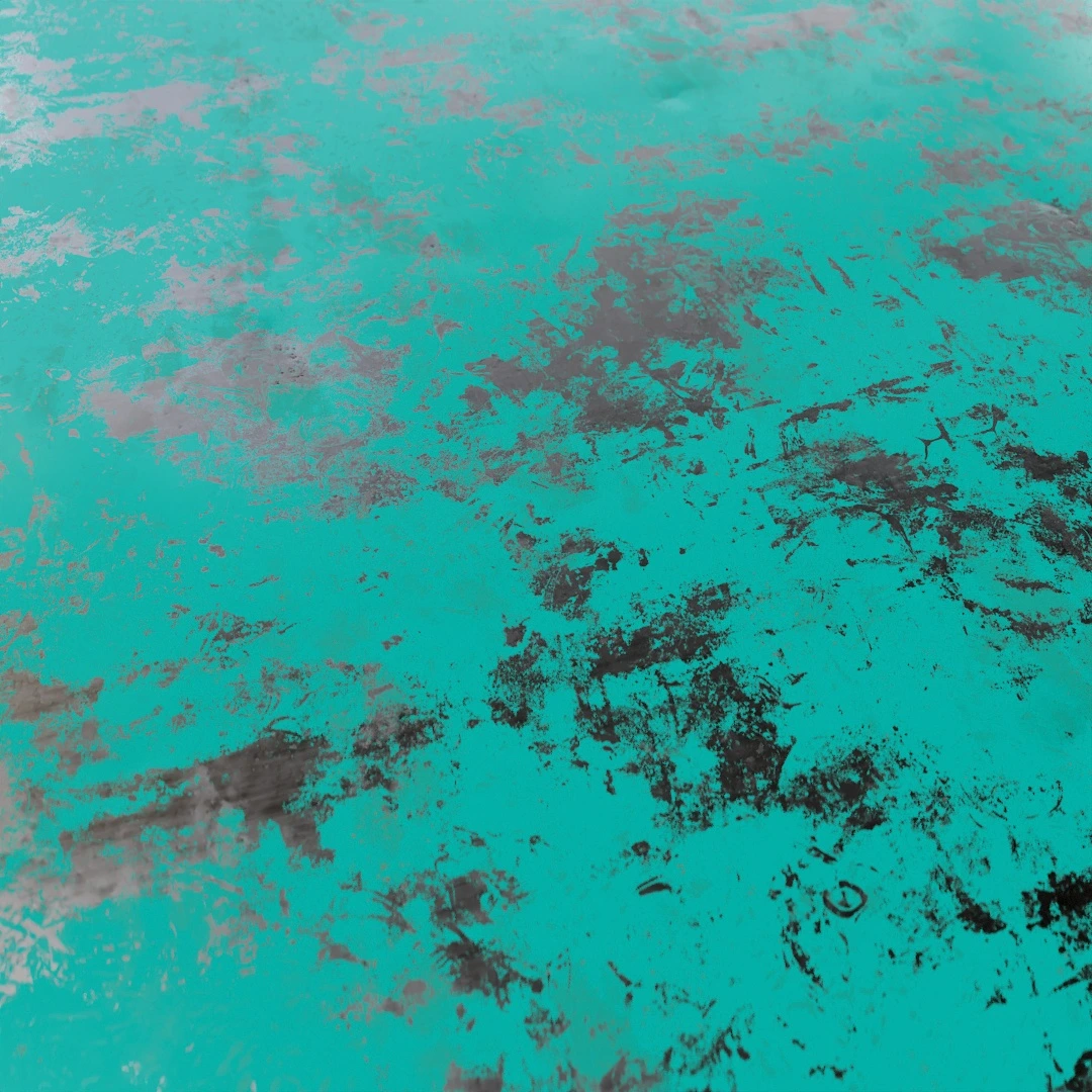 Aged Turquoise Patina Metal Texture