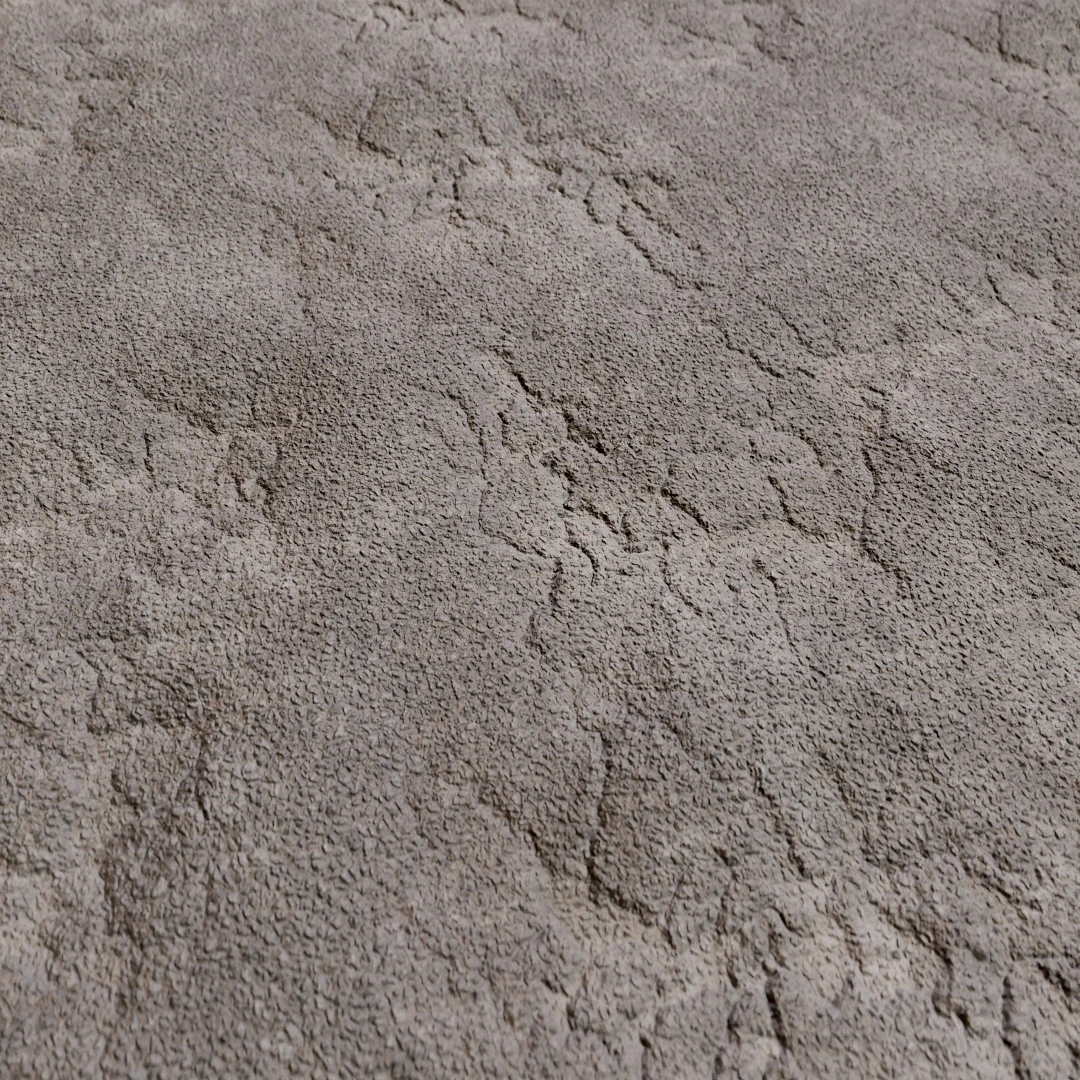 Aged Urban Cracked Asphalt Texture