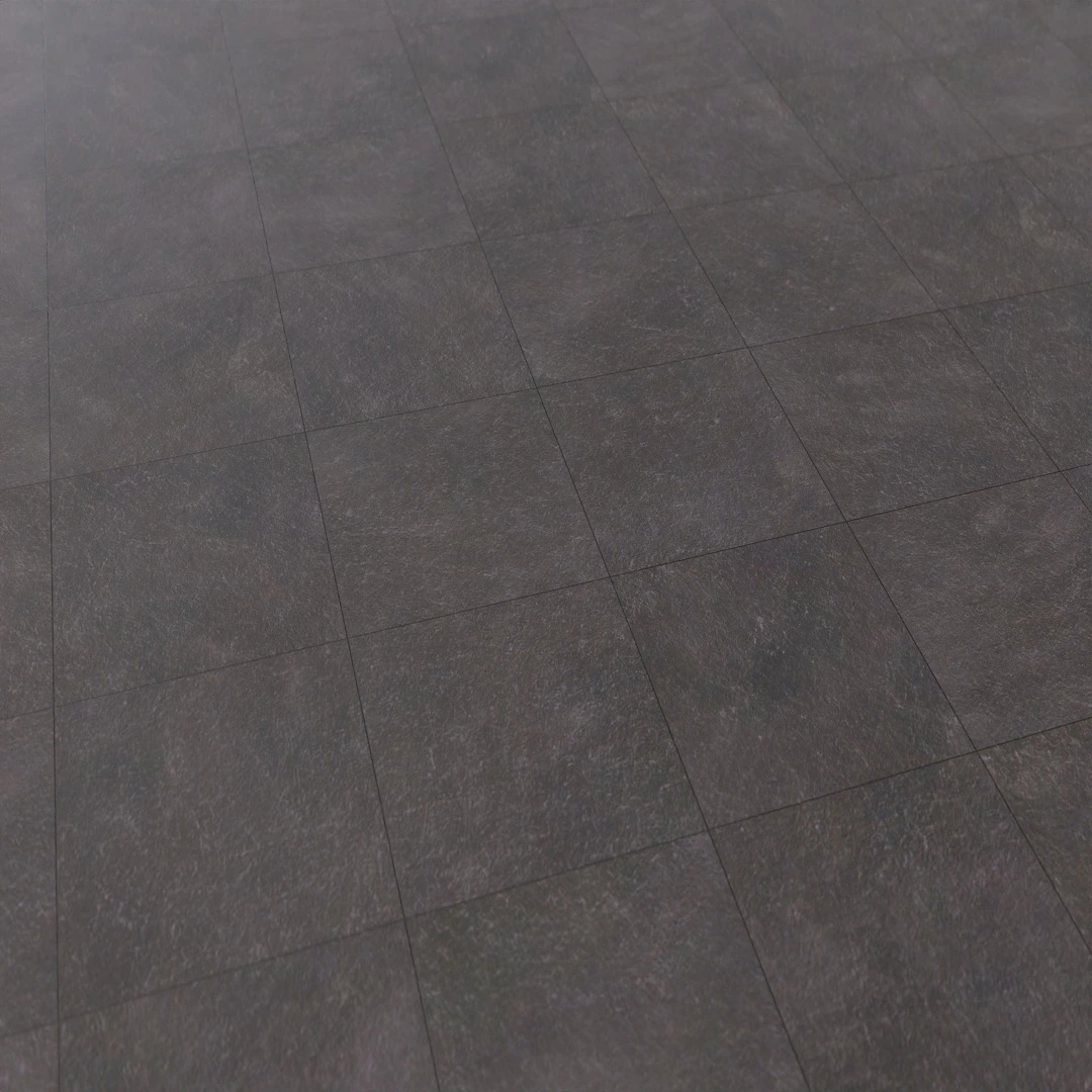 Black Collodi Concrete Tile Texture