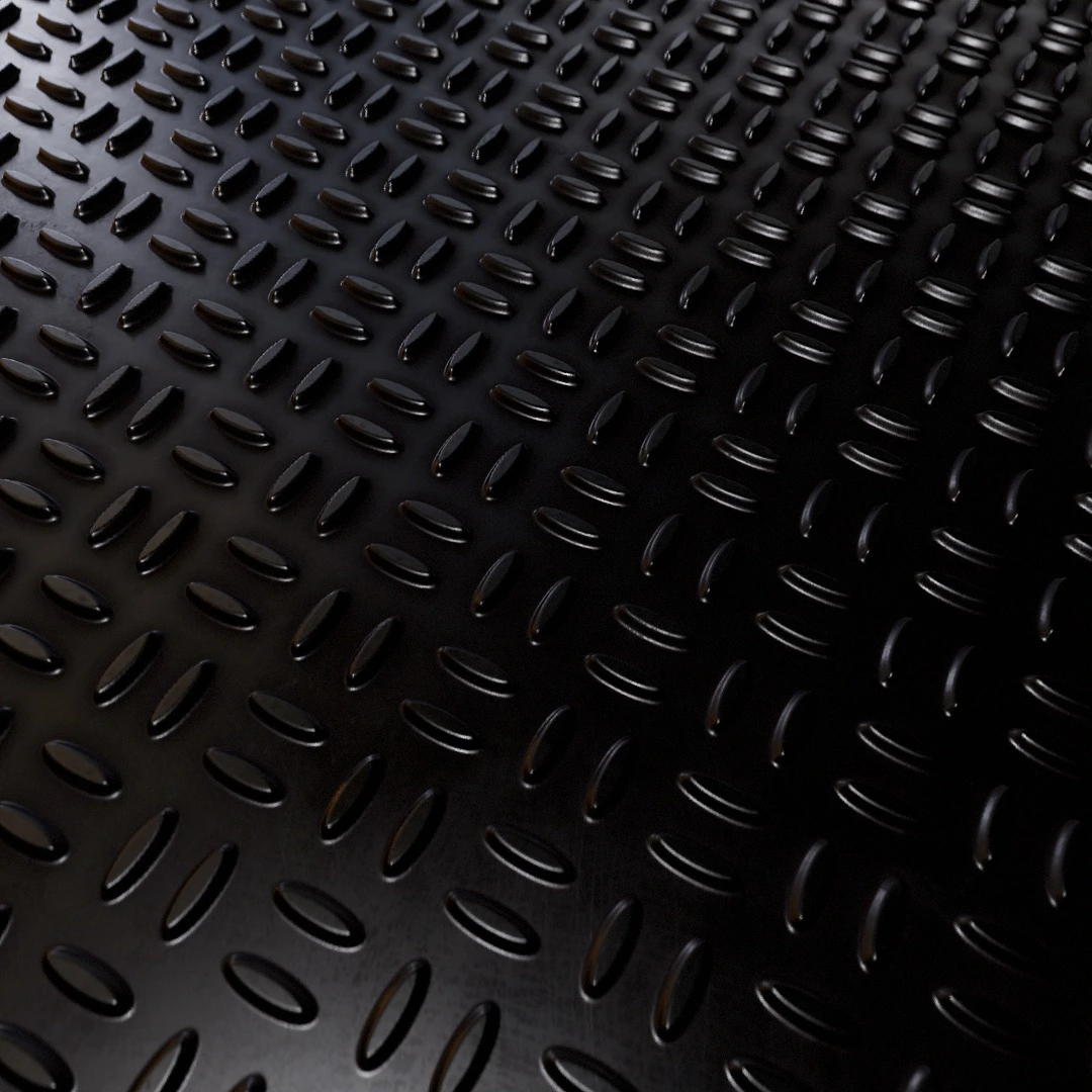 Black Tread Plate Texture