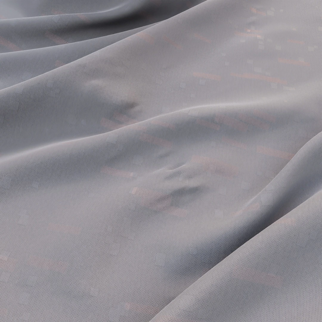 Blue Abstract Geometric Fabric Texture