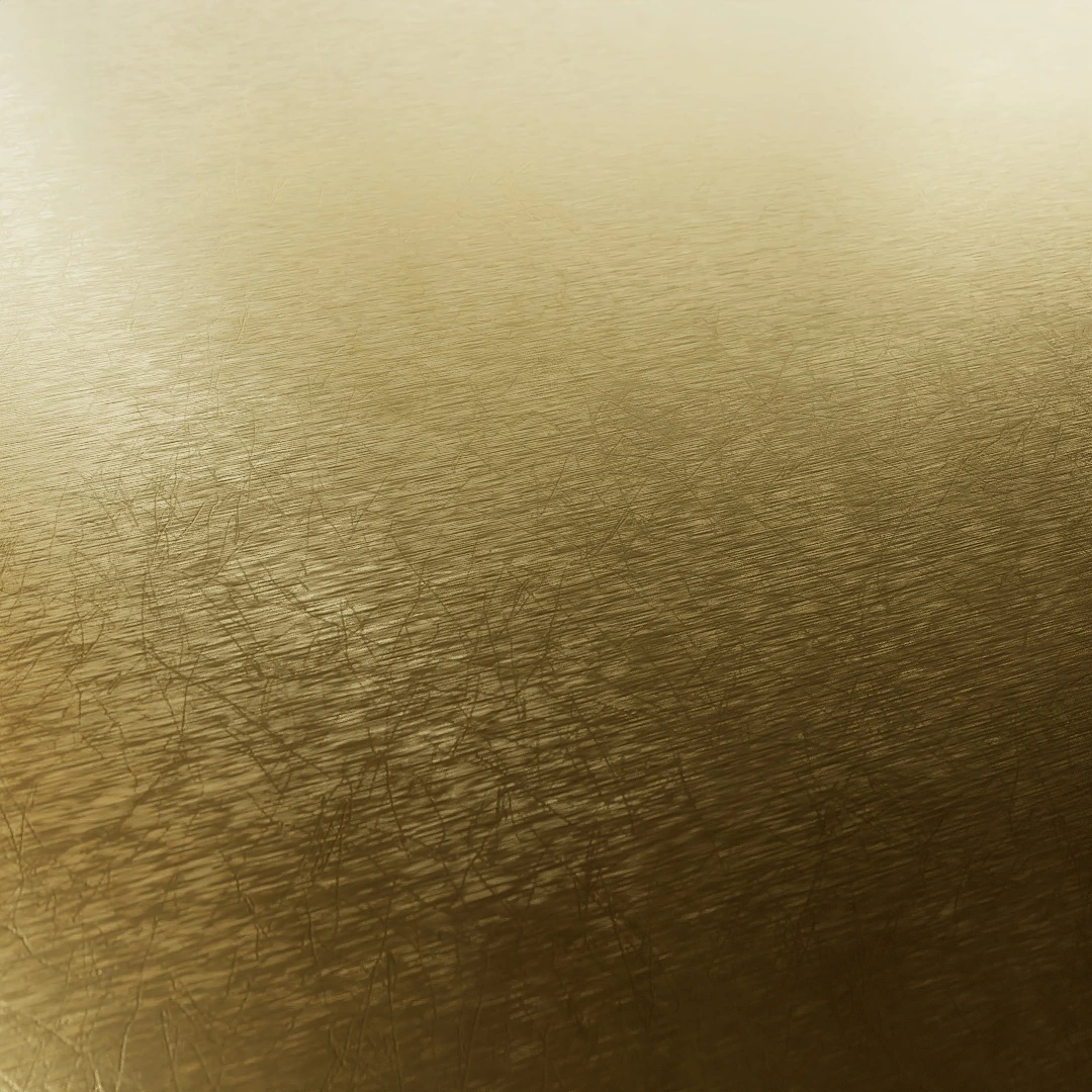Brushed Gold Metal Texture