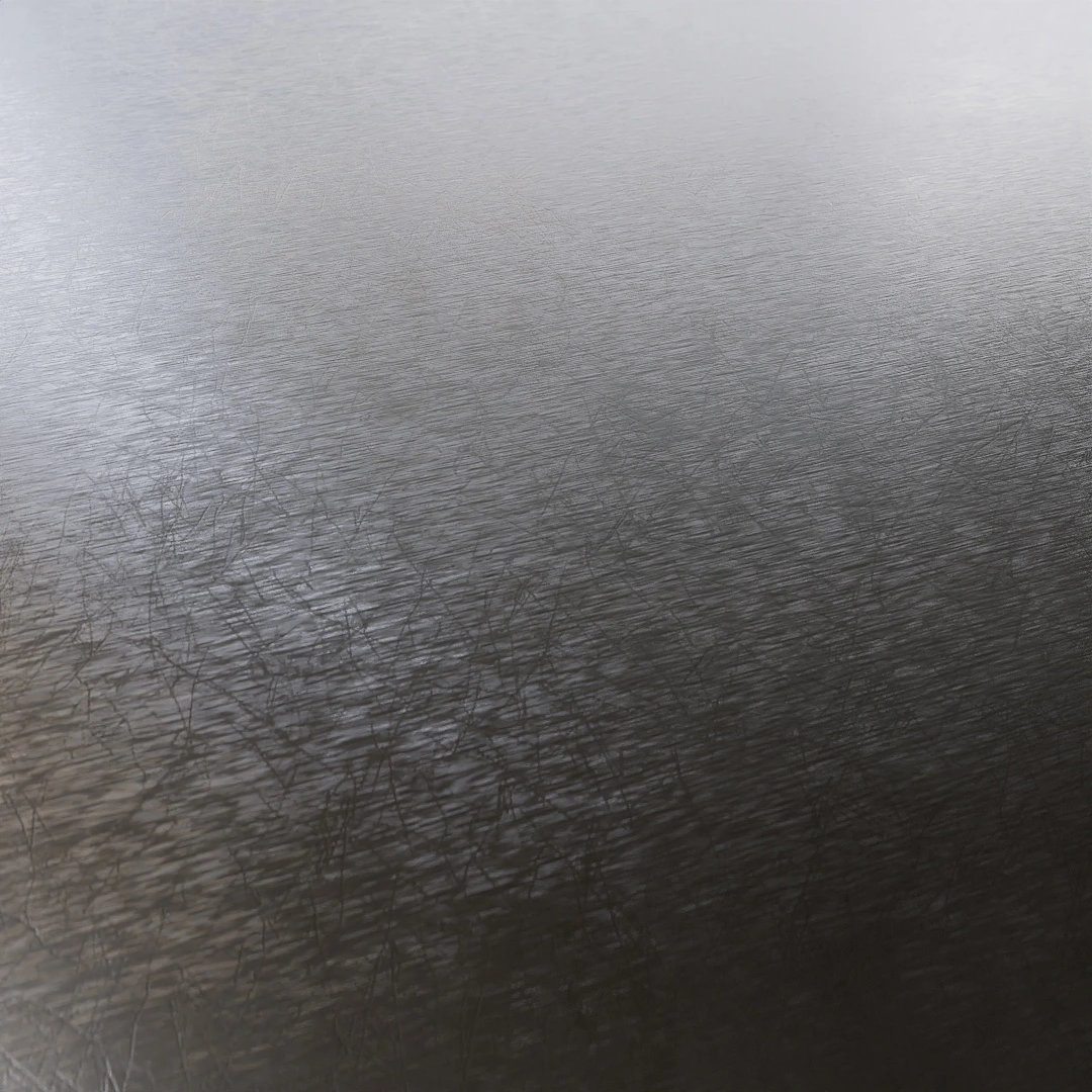 Brushed Satin Aluminum Texture