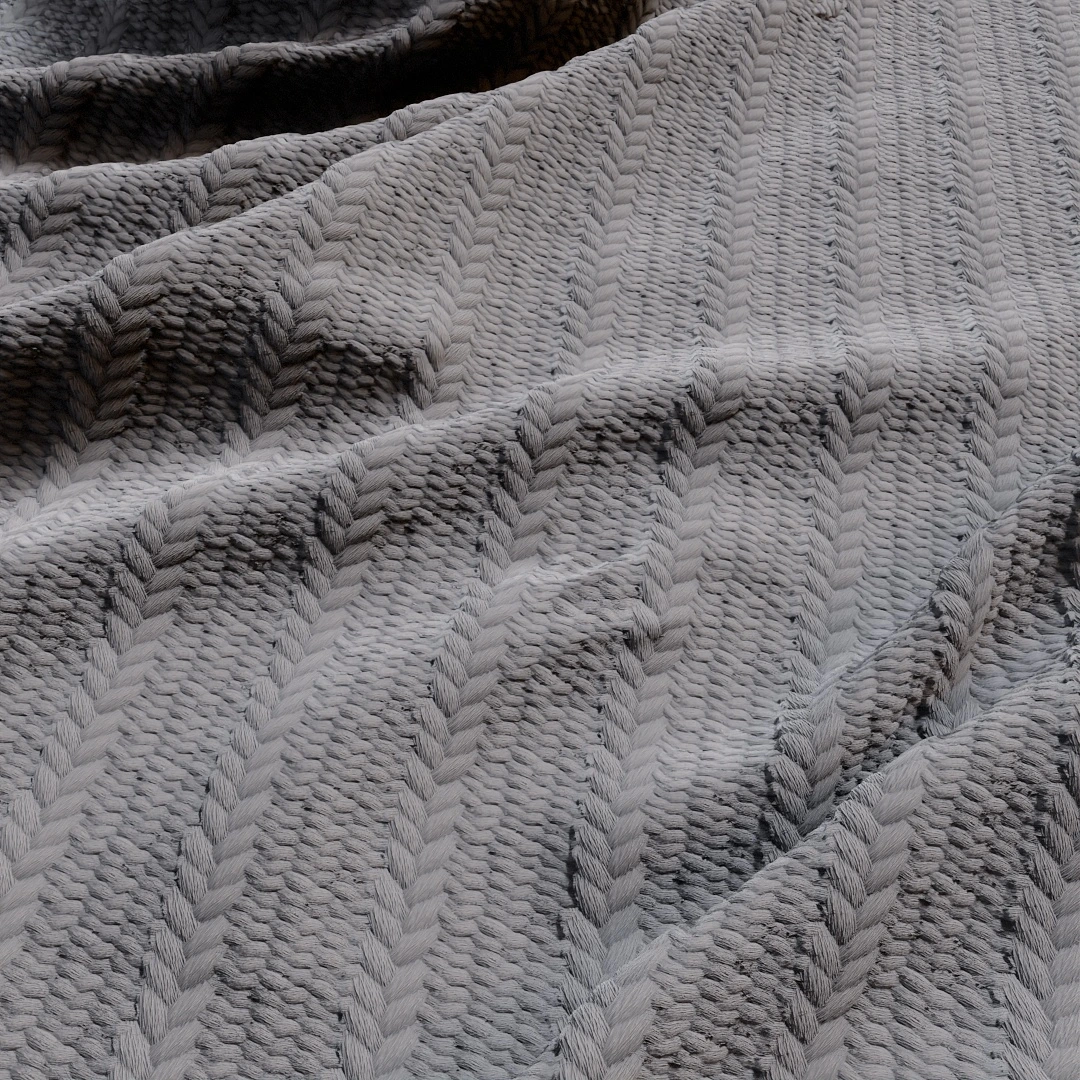 Cozy Woven Knit Fabric Texture