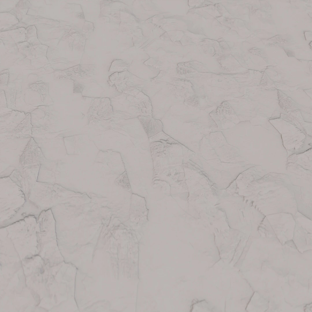 Cracked Purple Yellow Mud Soil Texture