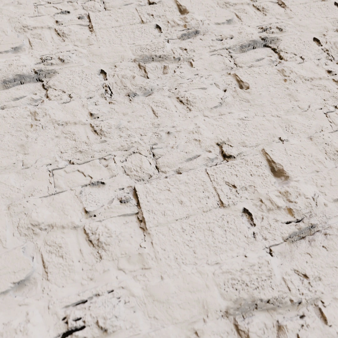 Cracked Rough Stone Wall Texture