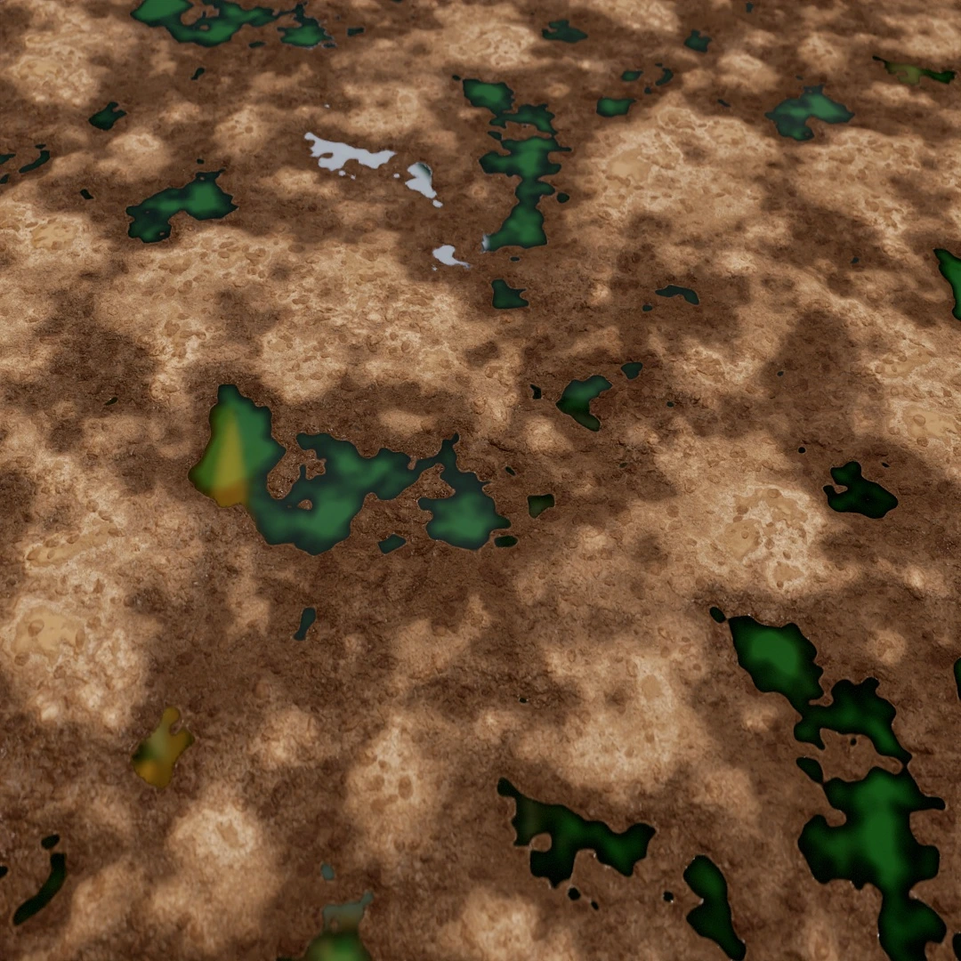 Cracked Wet Mud Texture