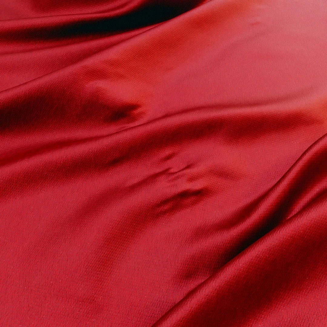 Crimson Silk Texture