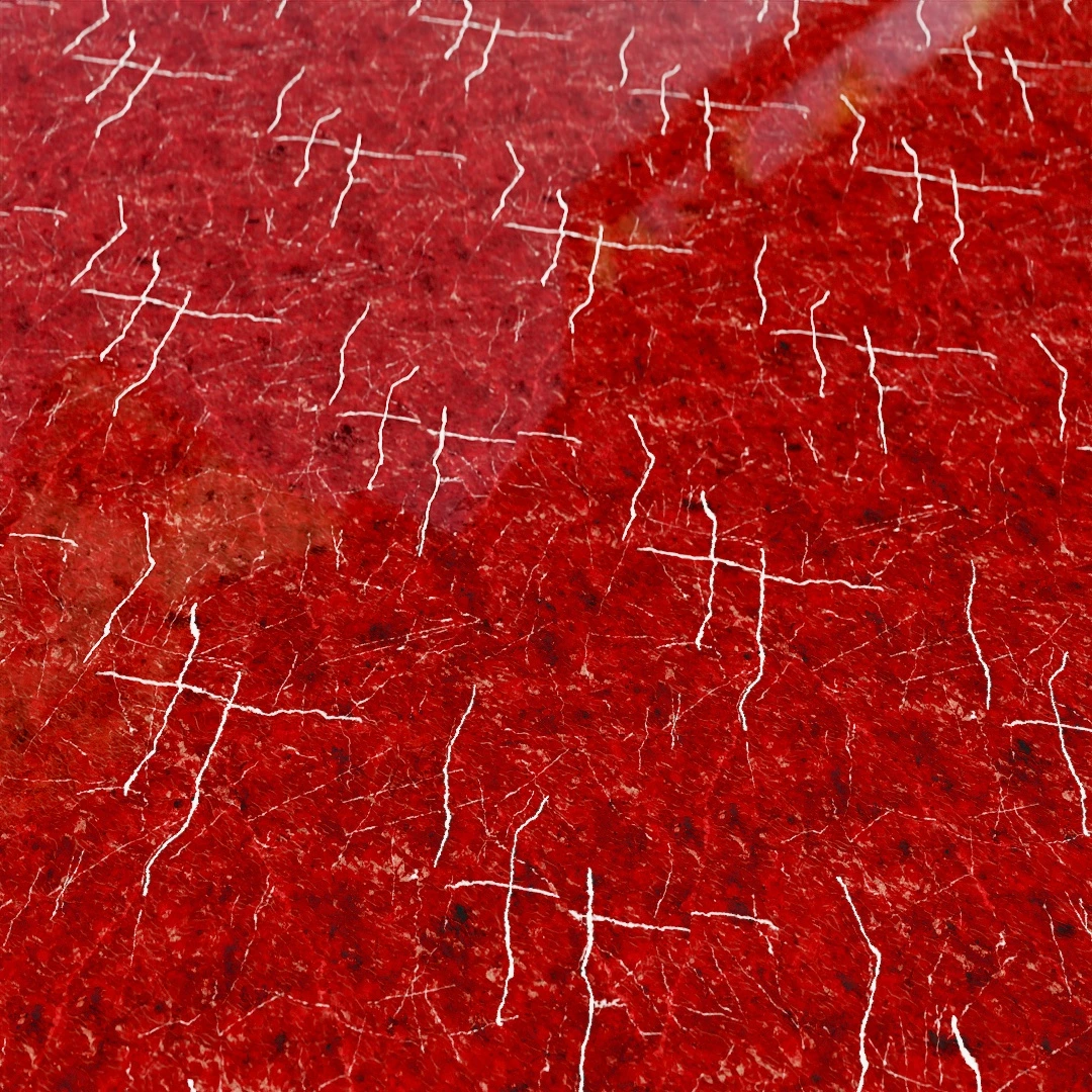 Crimson Web Elegance Marble Texture
