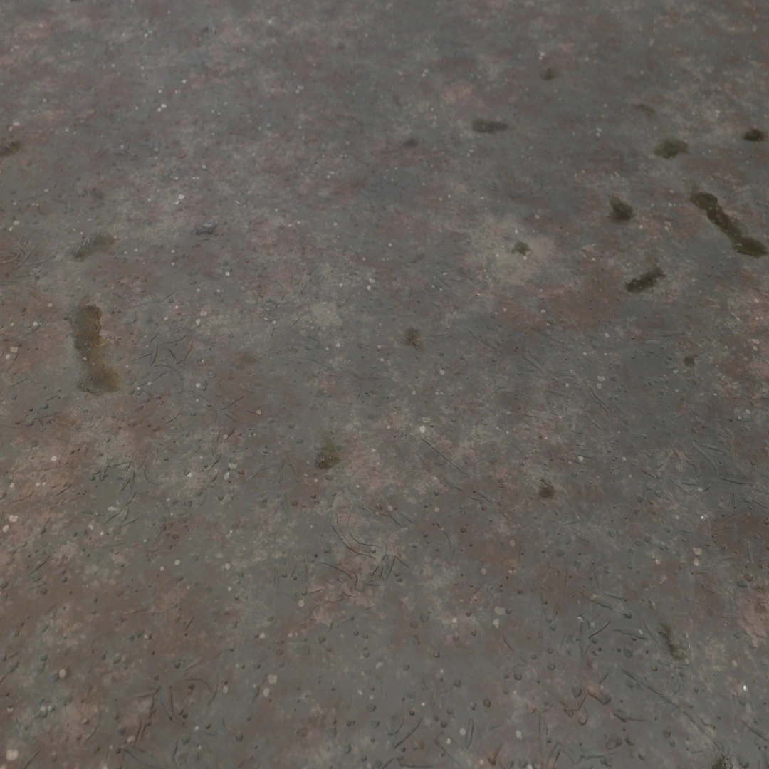 Dark Moist Footprint Mud Texture
