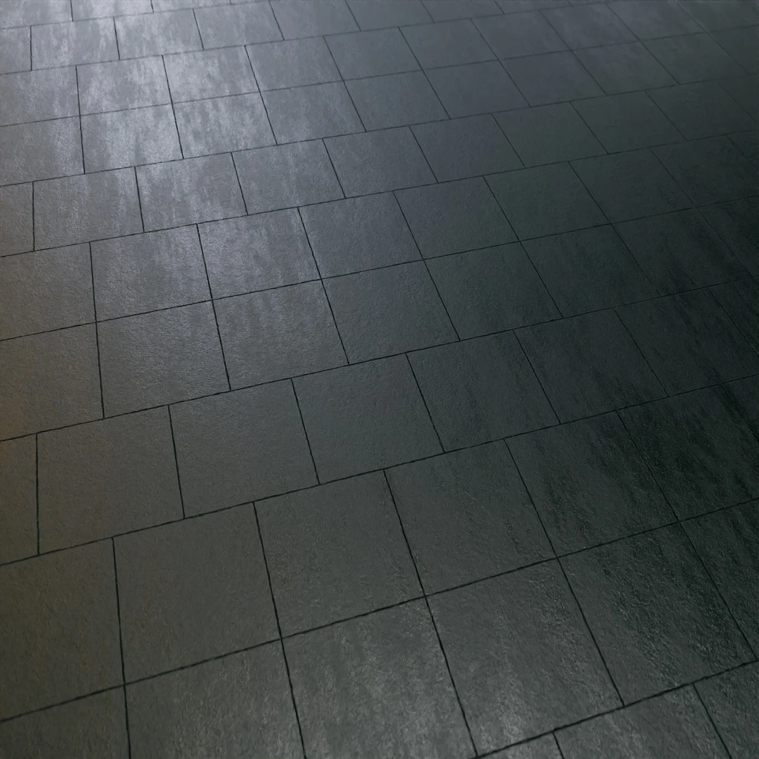 Dark Polished Concrete Block Texture