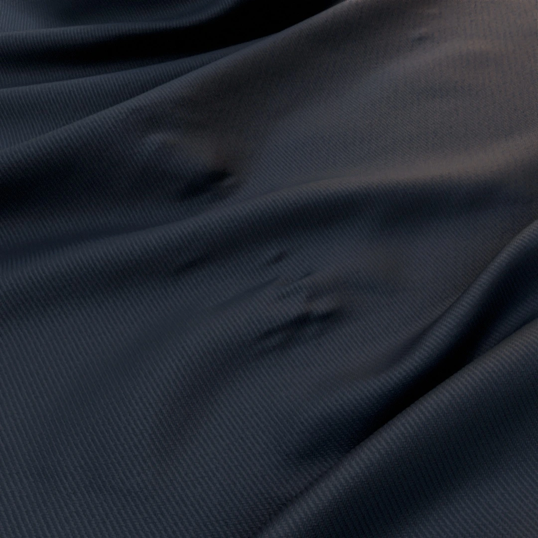 Dark Worn Ribbed Fabric Texture