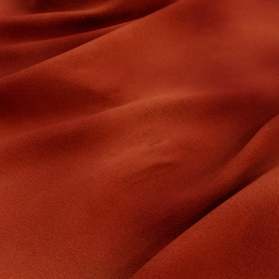 Deep Crimson Velvet Fabric Texture