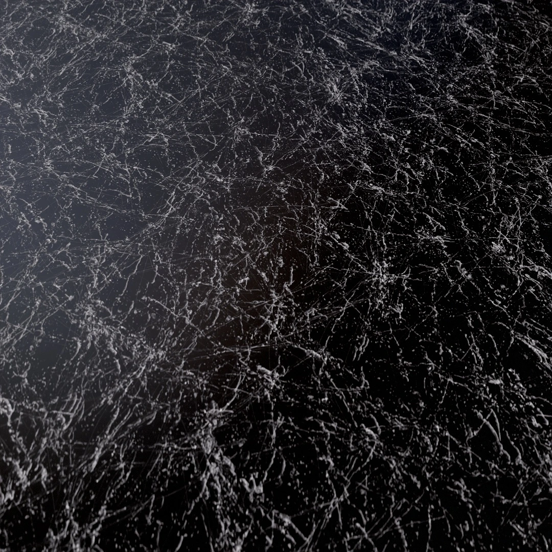 Densely Scratched Metal Imperfection