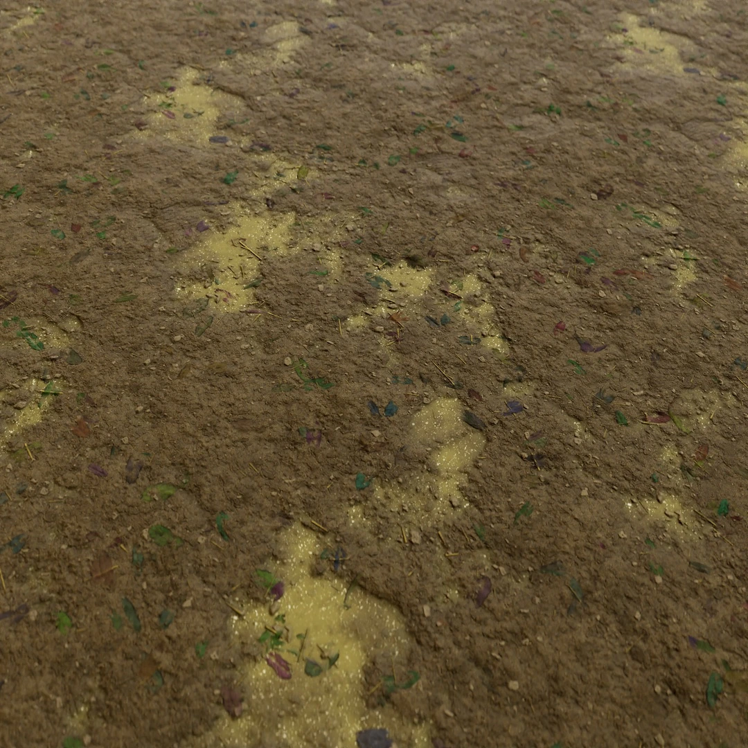 Earthy Patchy Mud Texture