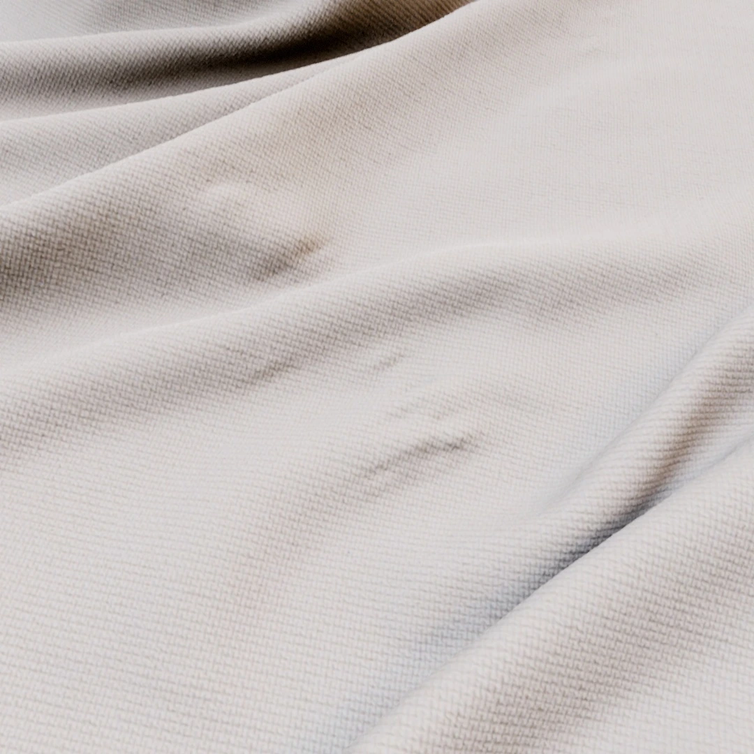 Elegant Ivory Polyester Texture
