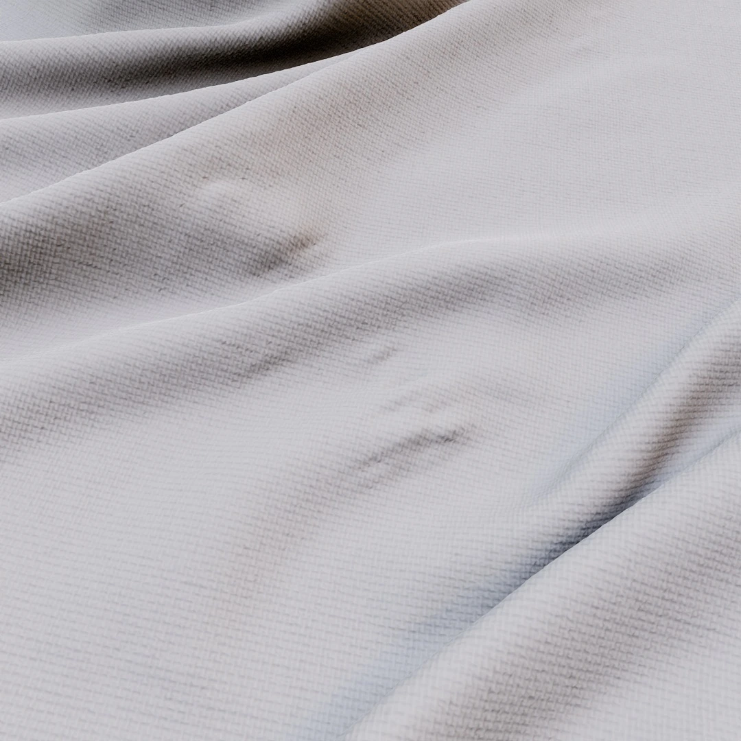 Elegant Ivory Polyester Texture