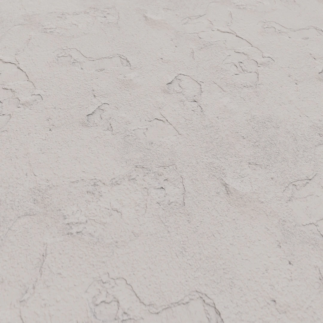Flaked Retaining Concrete Wall Texture