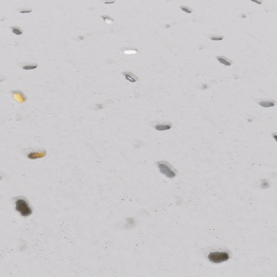 Footprint Laden Melting Snow Texture