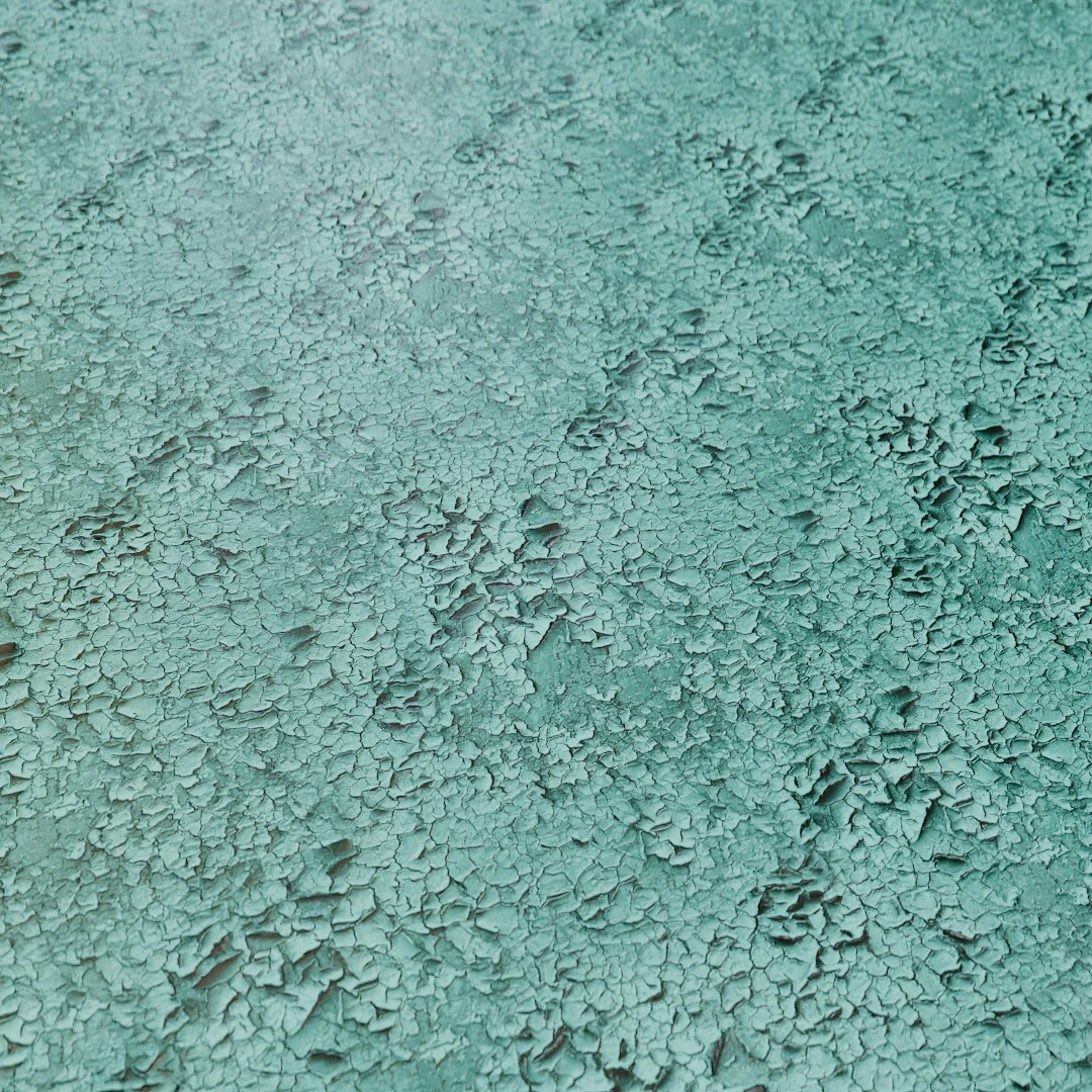 Free Aged Turquoise Peeling Plaster Texture