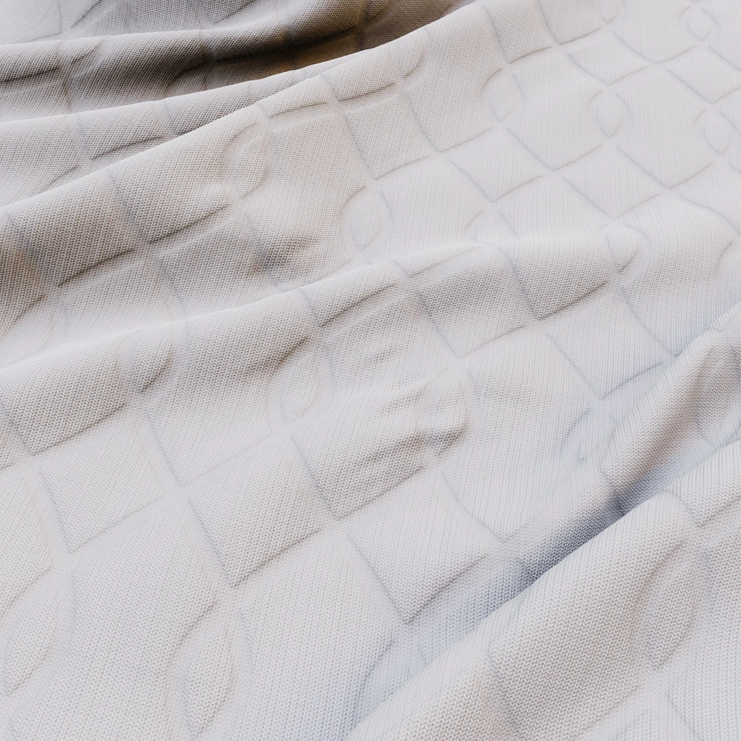 Free Aqua Geometric Weave Fabric Texture