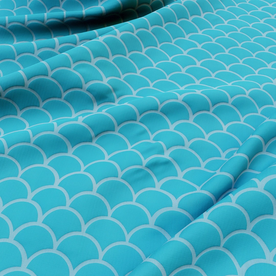Free Aqua Marine Scaled Clean Texture
