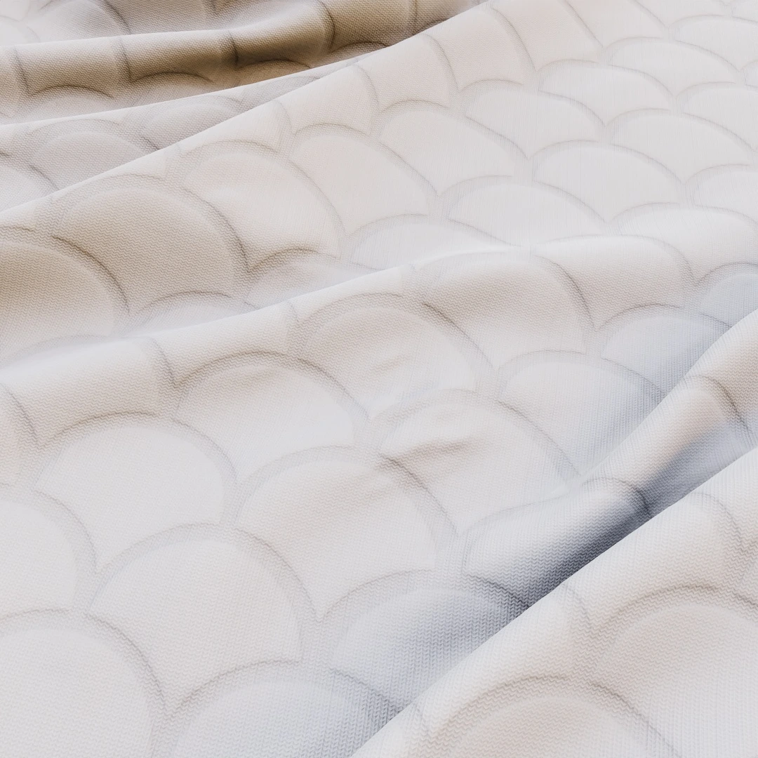 Free Aquatic Harmony Scale Fabric Texture