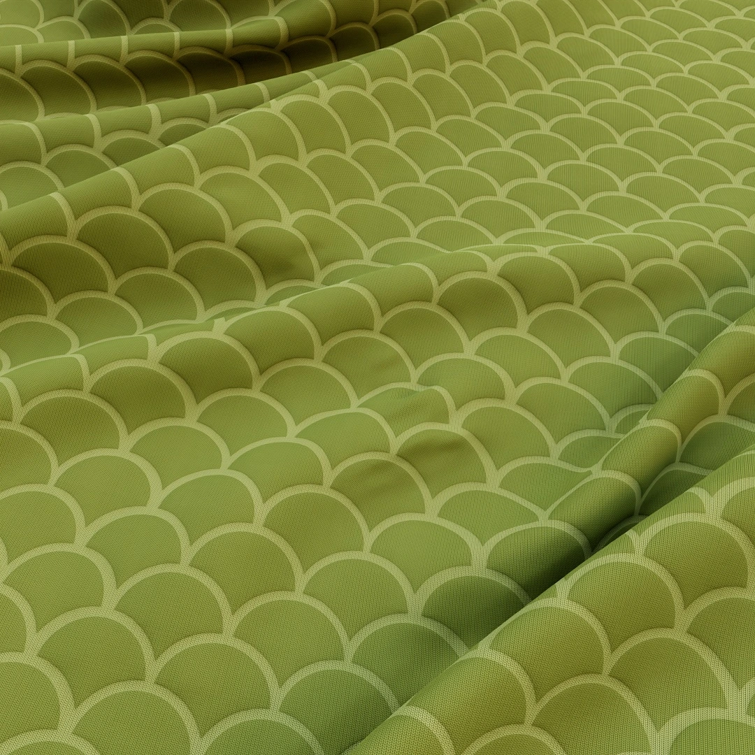 Free Aquatic Harmony Scale Fabric Texture