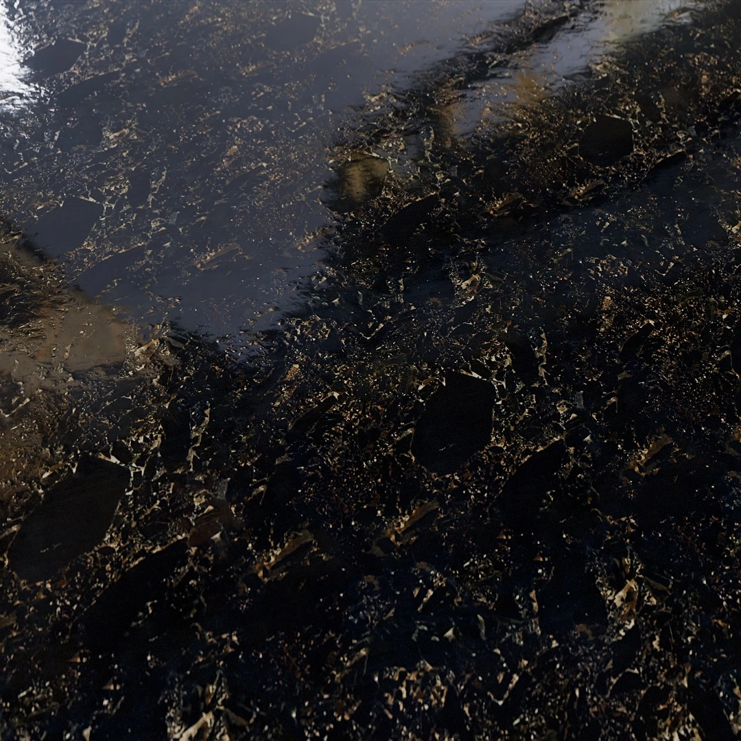 Free Black Crushed Natural Stone Texture