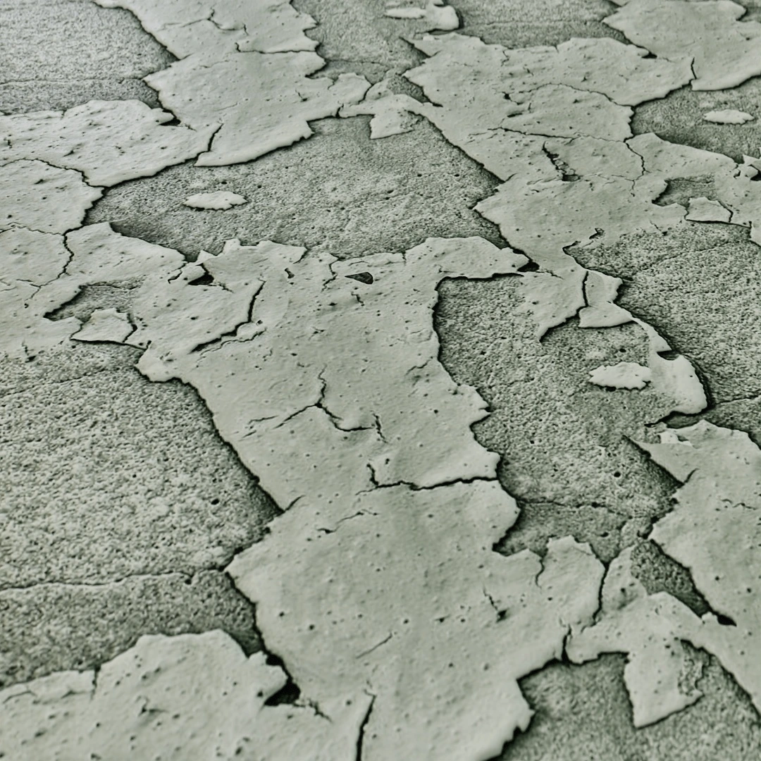 Free Cracked Peeling Painted Wall Texture
