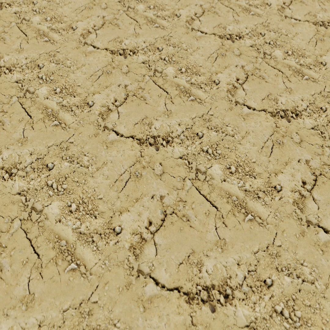 Free Desert Arid Cracked Soil Texture