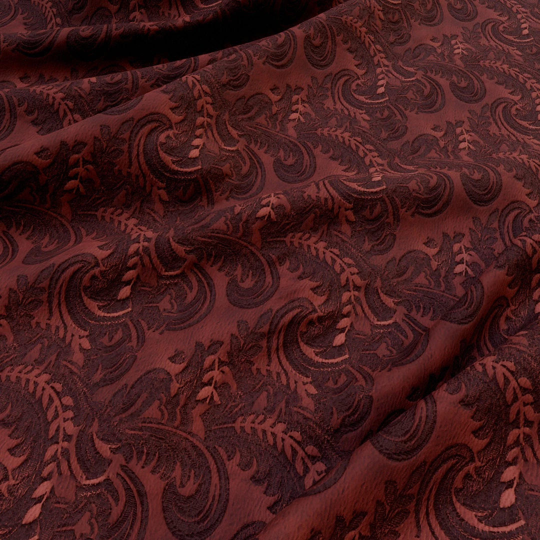 Free Elegant Damask Fabric Texture